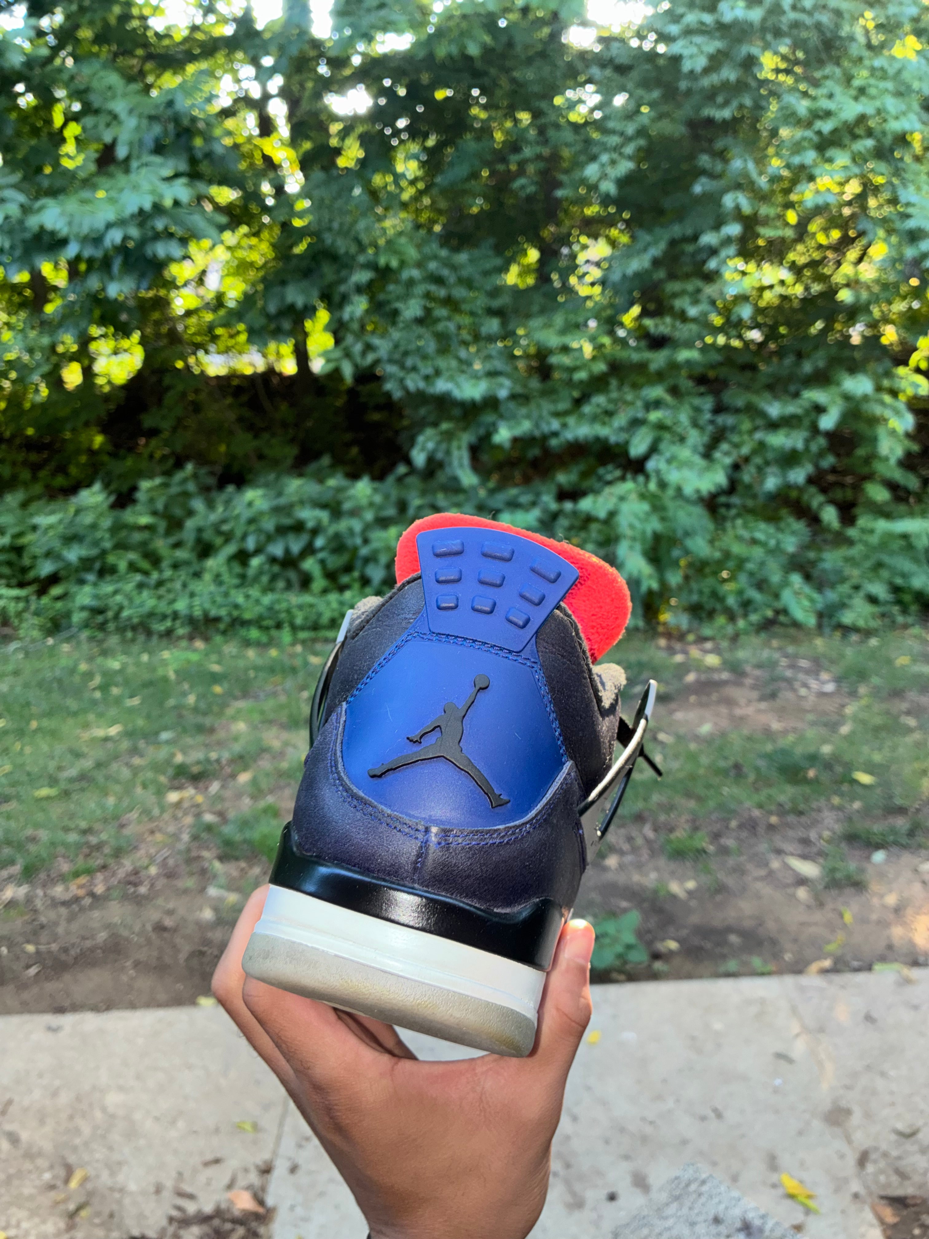 Air Jordan 4 Retro "Winterized Loyal Blue" Size 12M