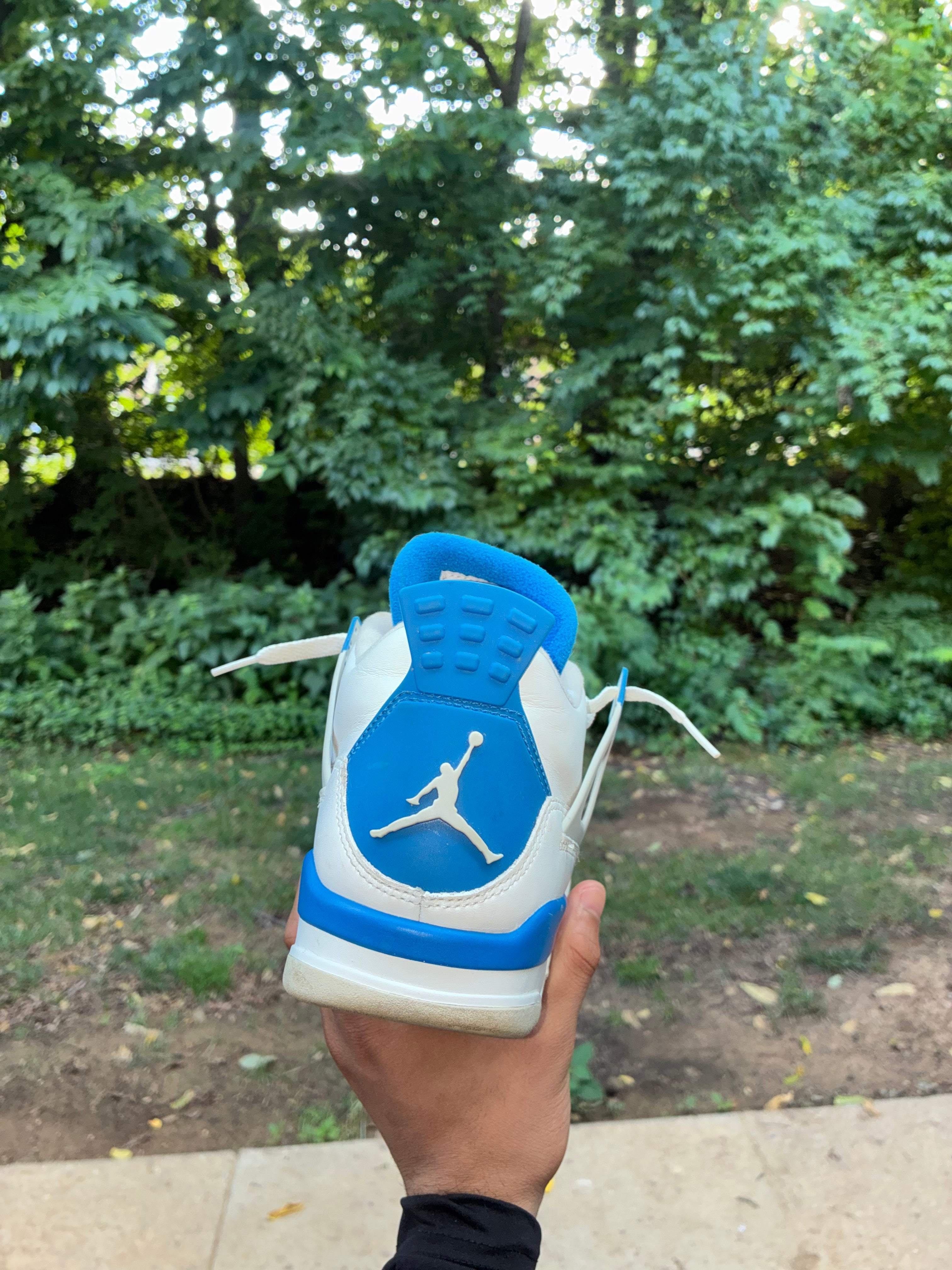 Air Jordan 4 Retro 'Military Blue' 2012 Size 9M