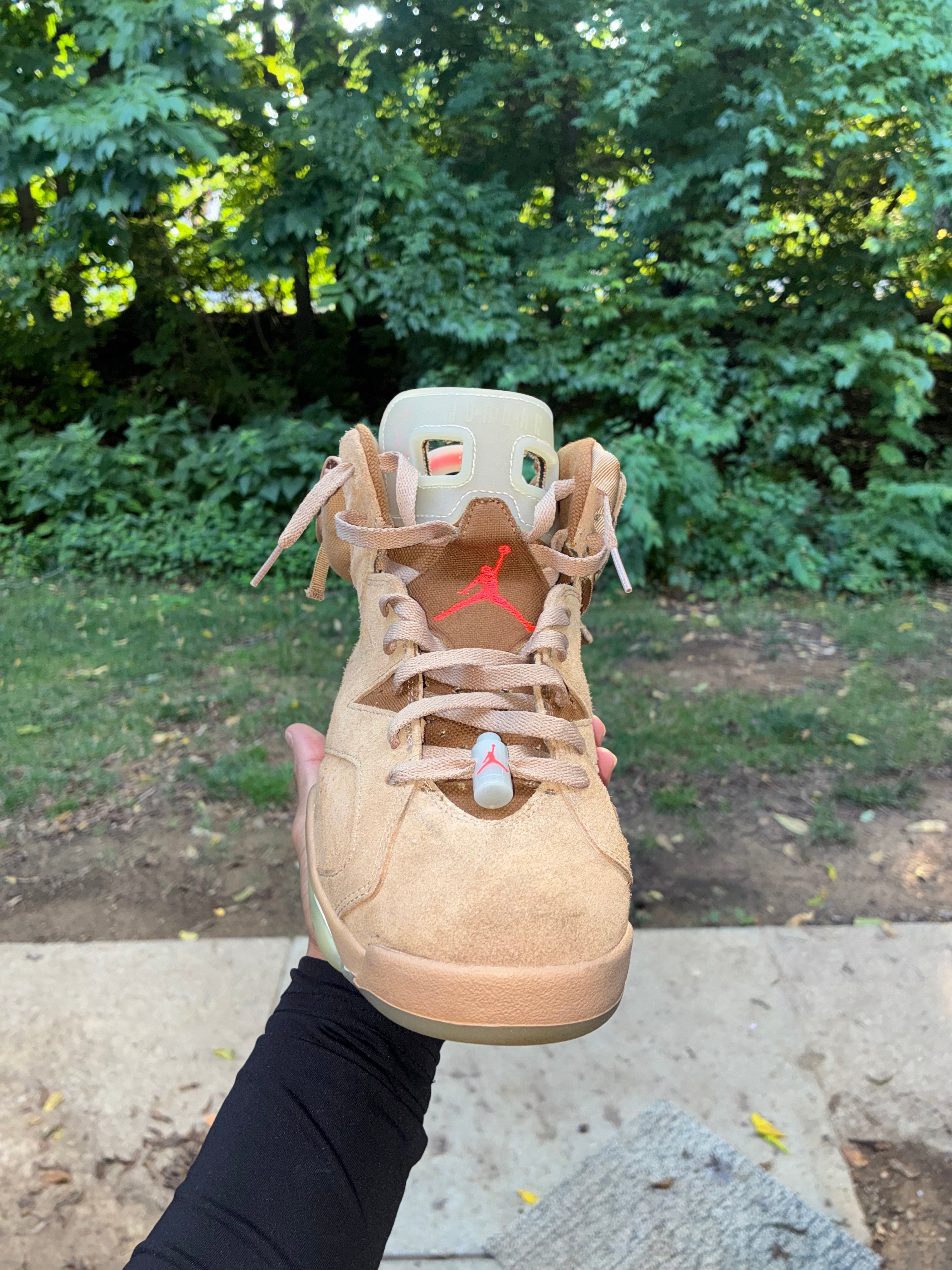 Travis Scott x Air Jordan 6 'British Khaki' 9M