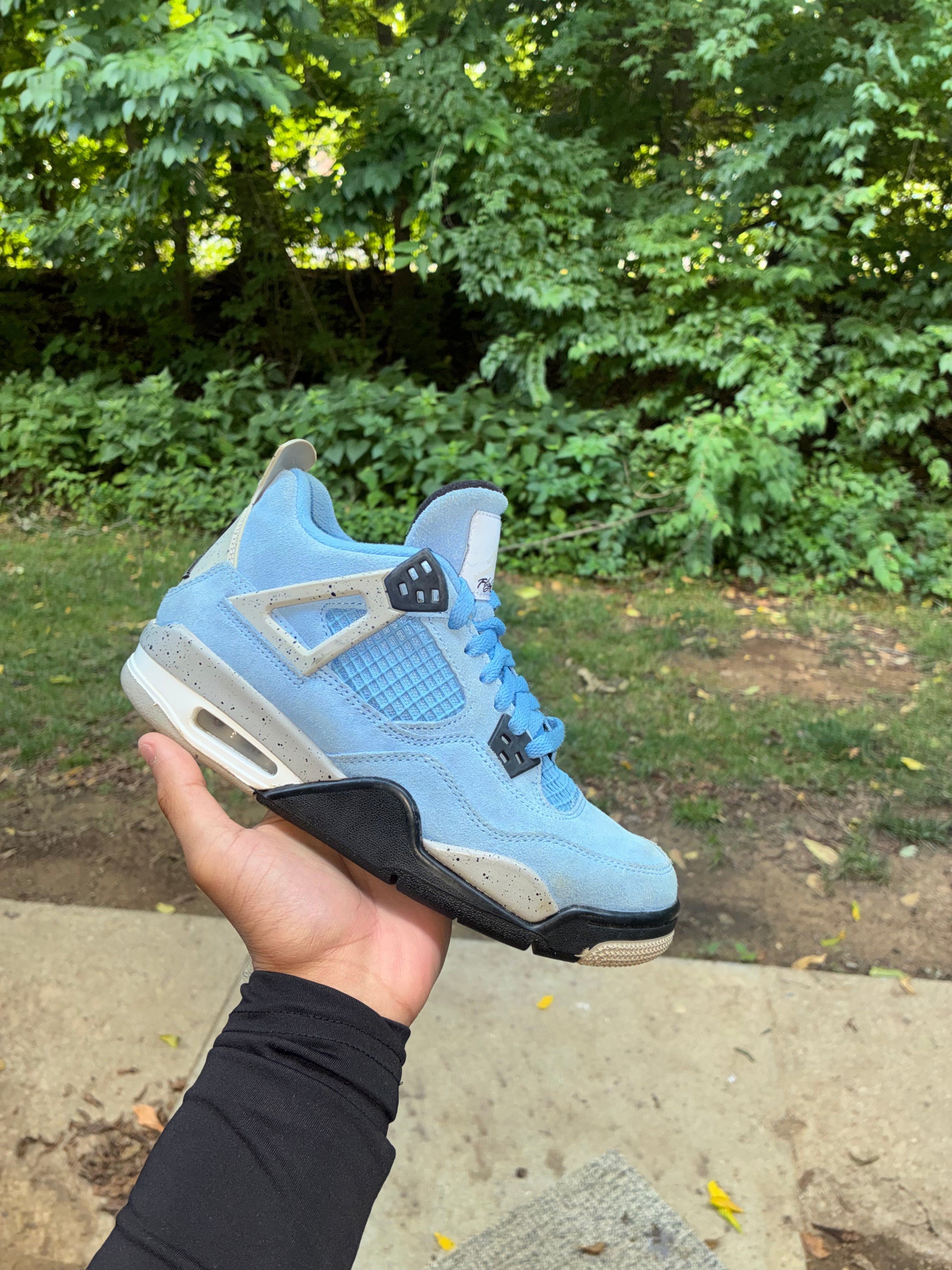 Air Jordan 4 Retro 'University Blue' (GS) 6y
