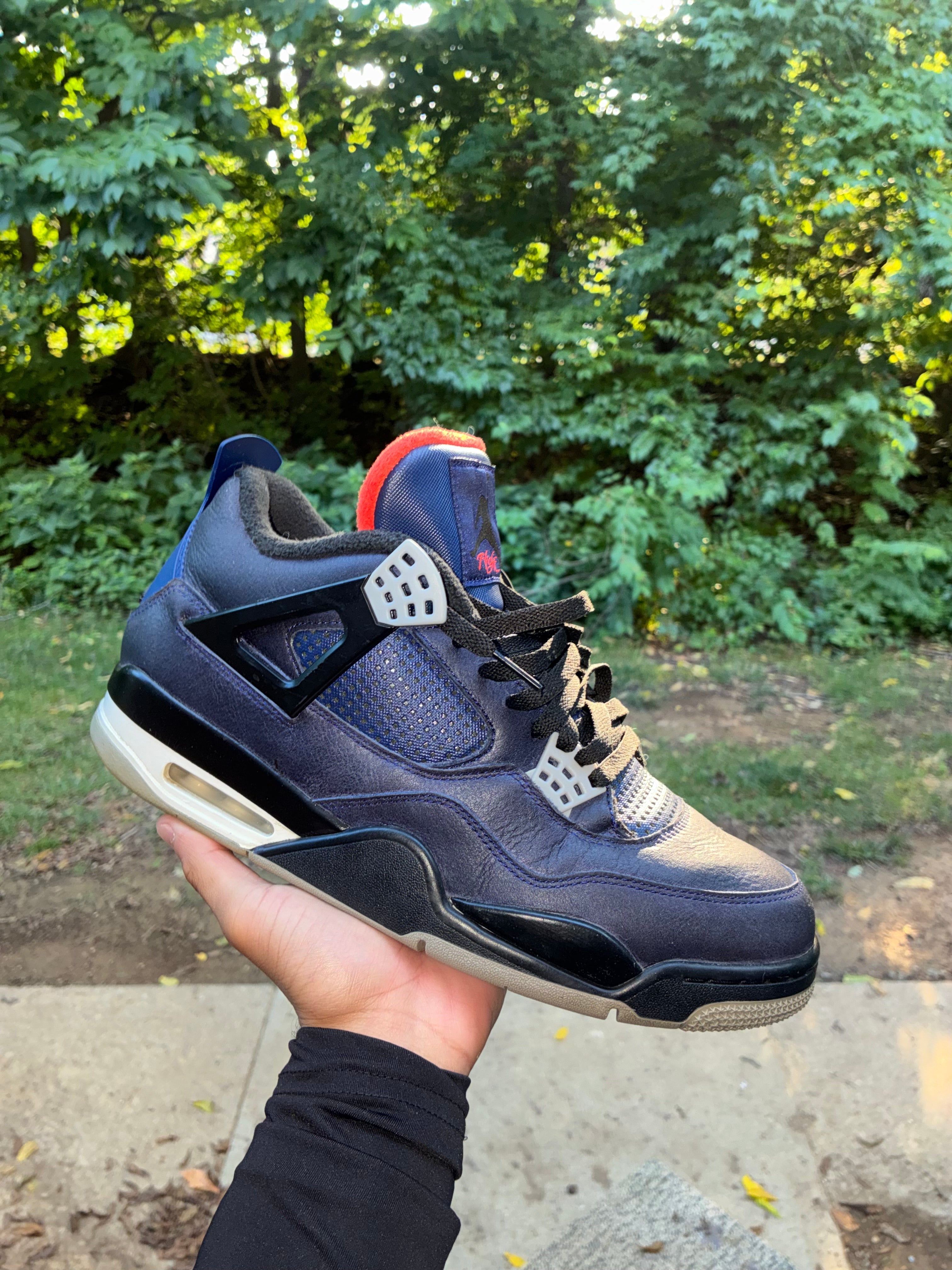 Air Jordan 4 Retro "Winterized Loyal Blue" Size 12M