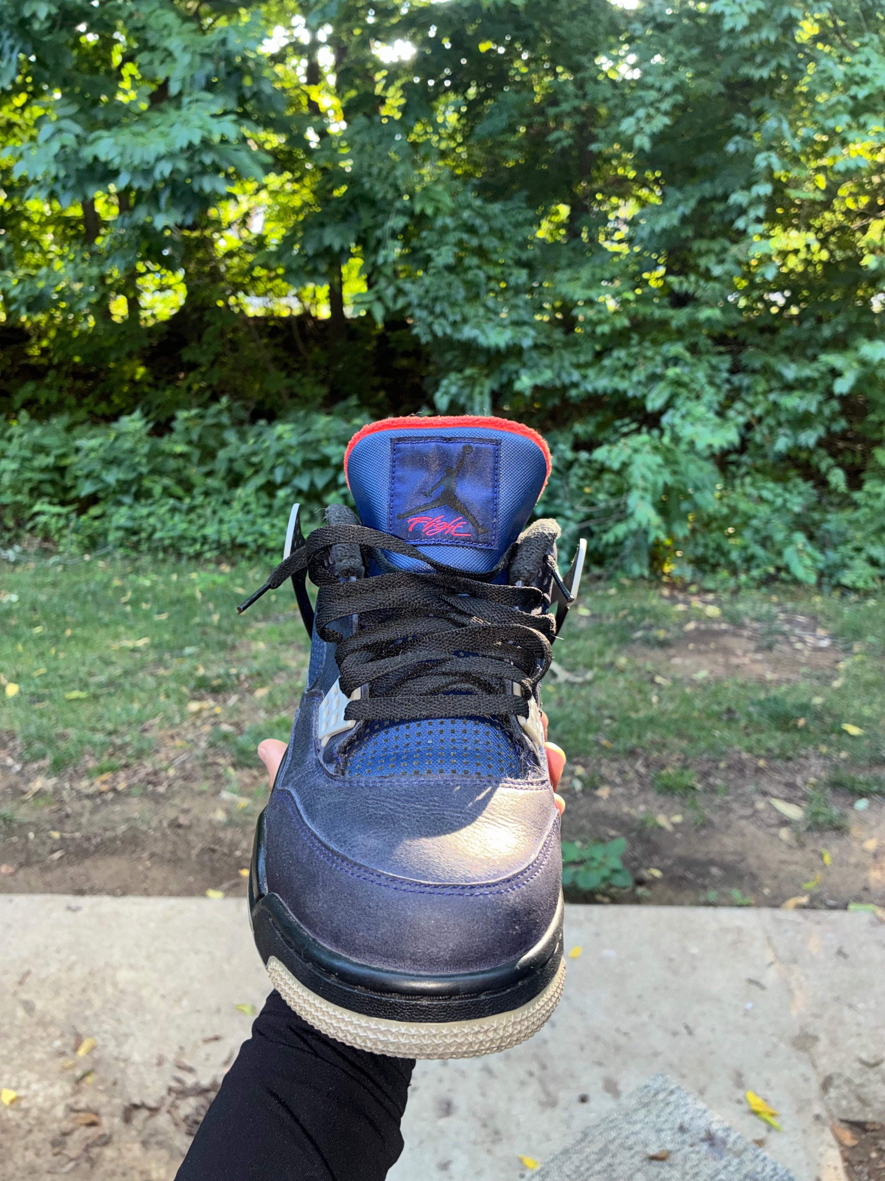 Air Jordan 4 Retro "Winterized Loyal Blue" Size 12M
