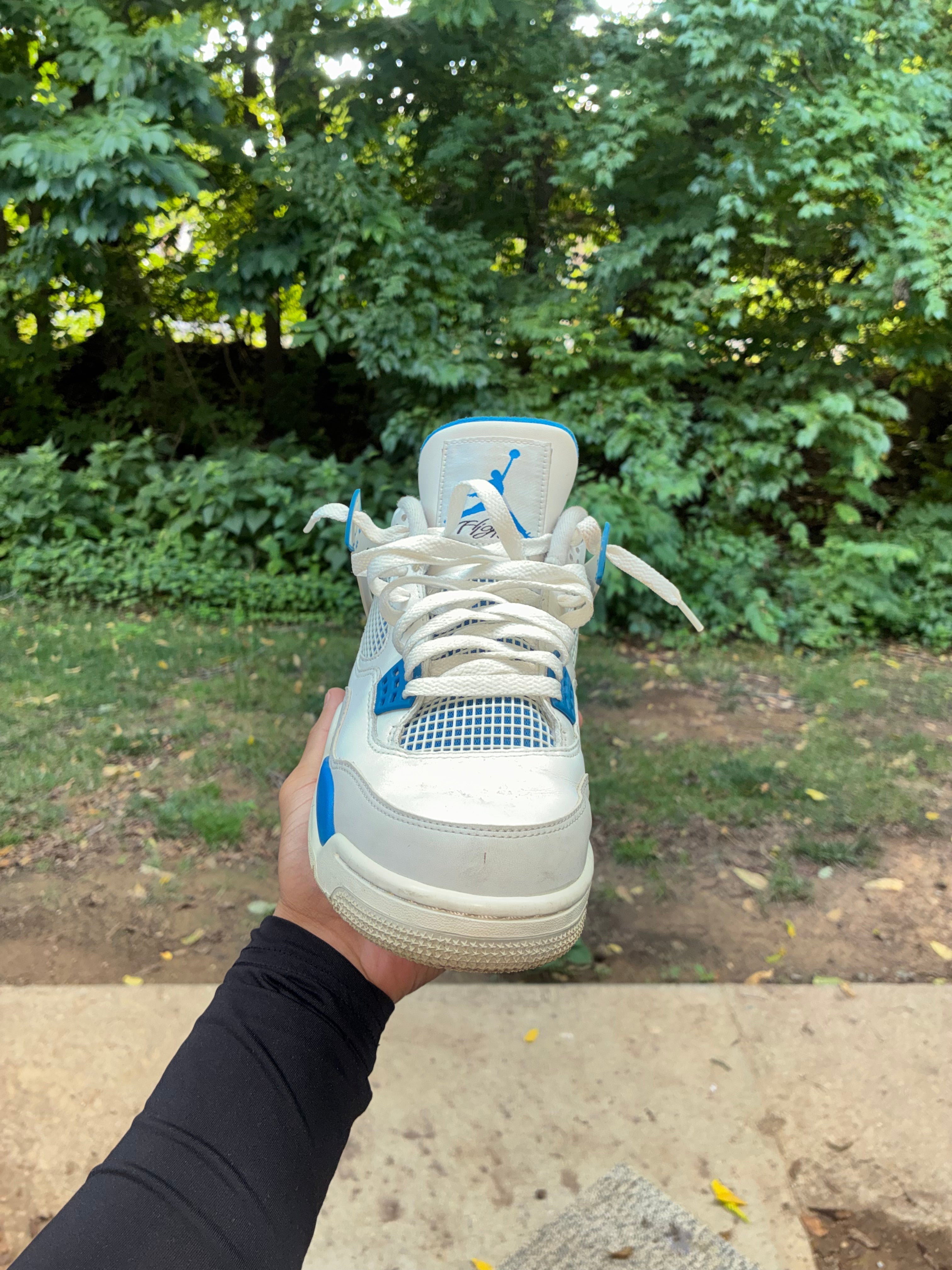 Air Jordan 4 Retro 'Military Blue' 2012 Size 9M